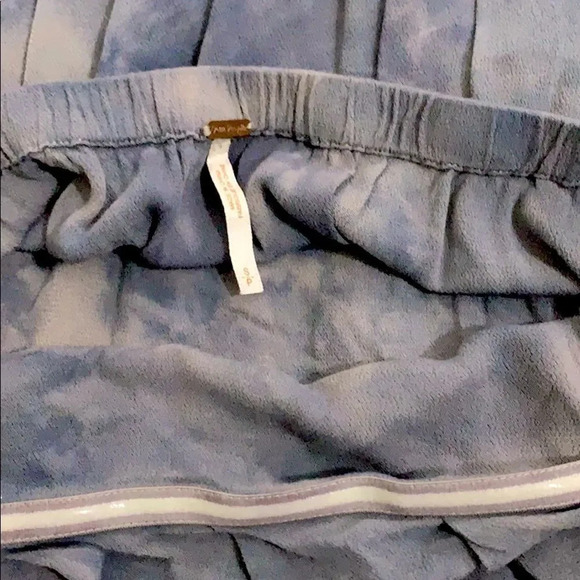 Free People Blue Strapless Jumpsuit - Picture 4 of 12